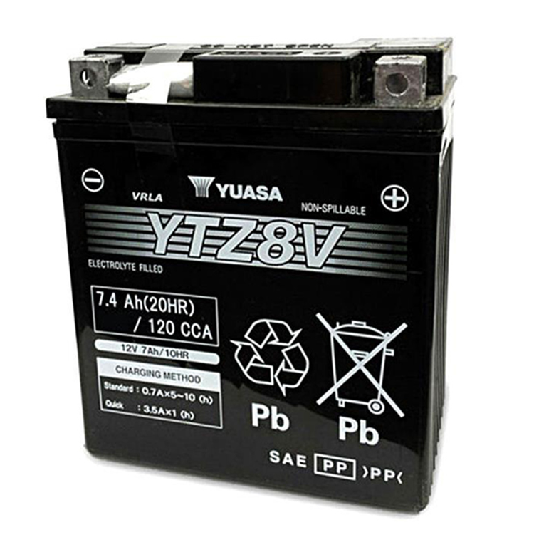 BATERIA YUASA YTZ8 V